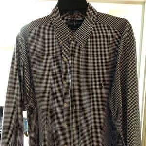 Ralph Lauren long sleeve dress shirt.